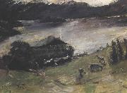 Lovis Corinth Motive from Walchensee oil painting on canvas